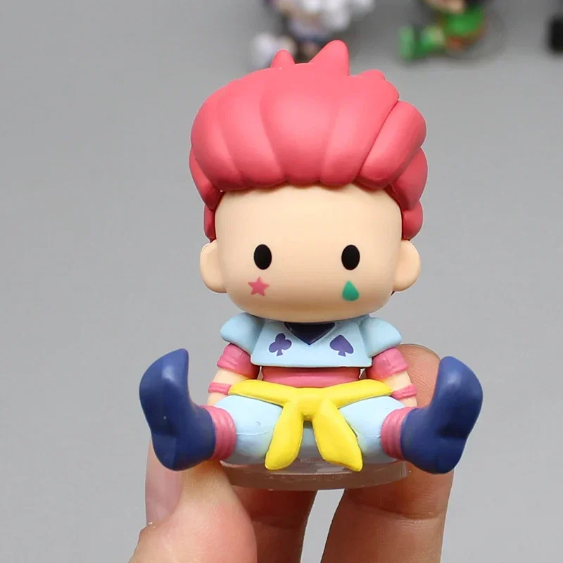 Figurine Hunter X Hunter Mini yeux de Haricot Zoldyck Kurapika Gon Hisoka