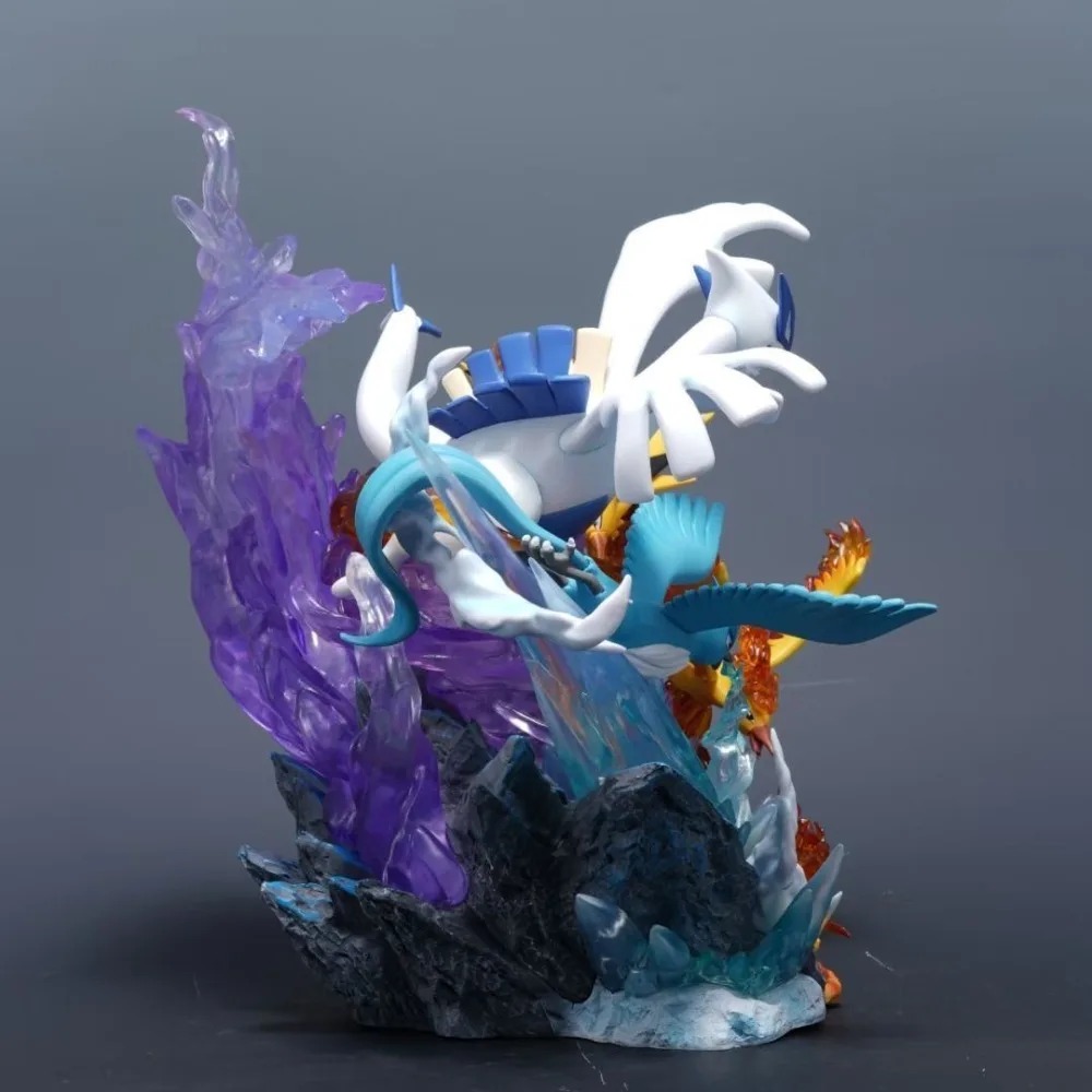 Figurine Pokémon Légendaires – Lugia, Sulfura, Artikodin, Électhor – 31 cm – Image 4