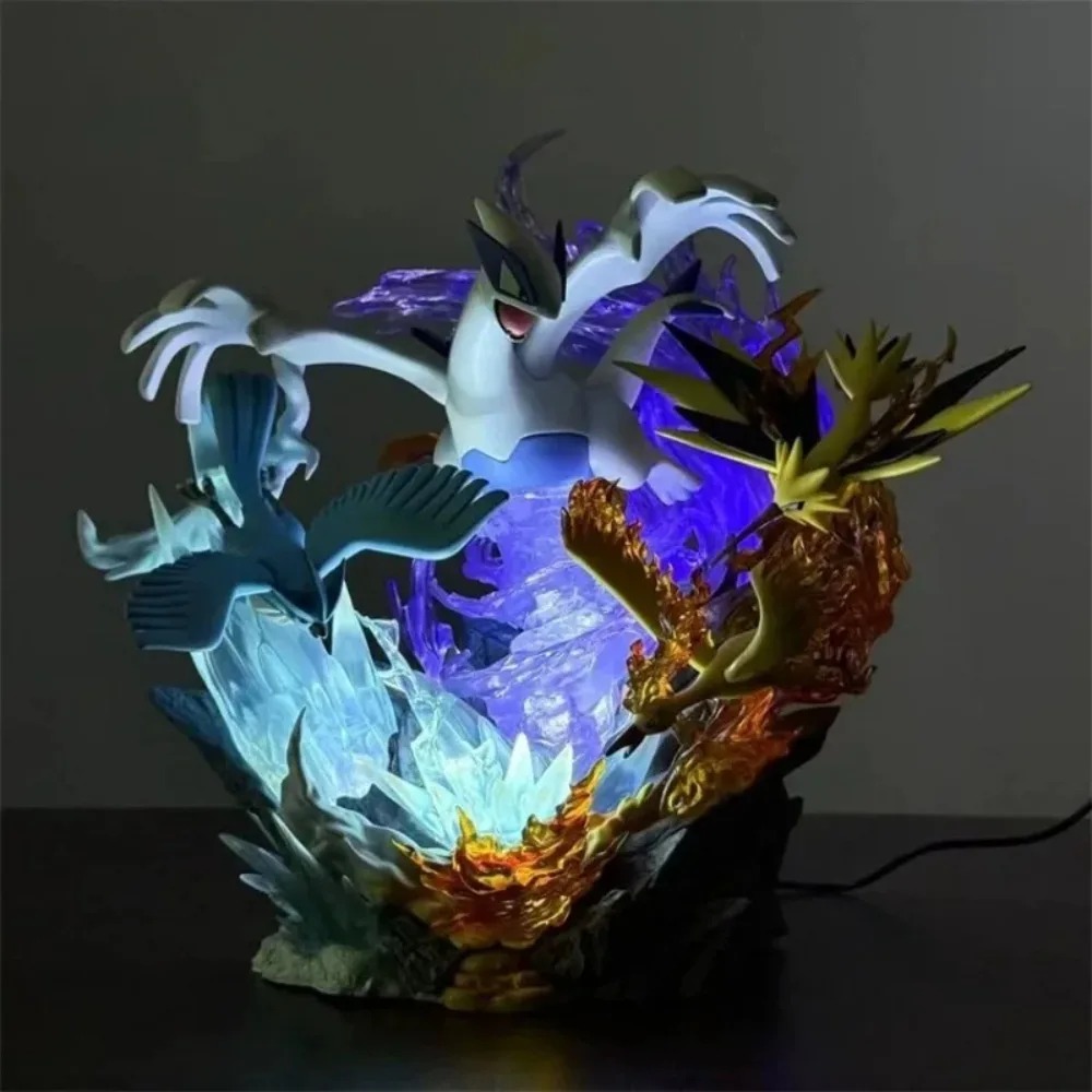 Figurine Pokémon Légendaires – Lugia, Sulfura, Artikodin, Électhor – 31 cm – Image 6