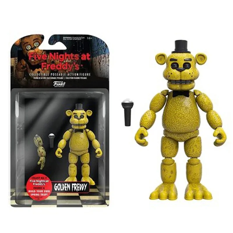 Figurine Golden Freddy 14 cm – Five Nights at Freddy’s | Figure Articulée FNaF Collector