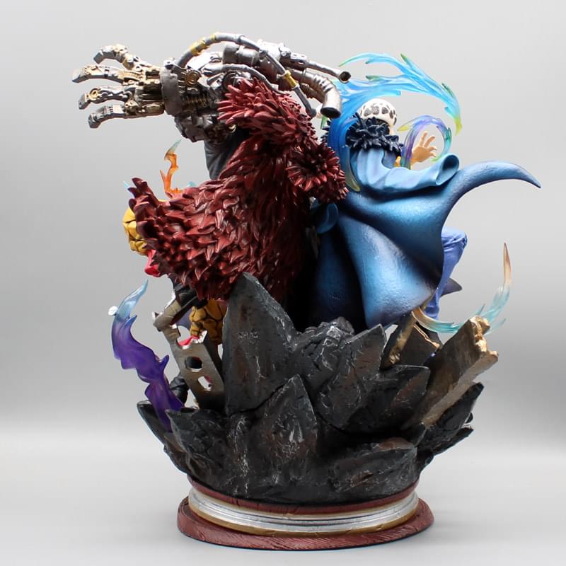 Figurine One Piece Trois Capitaines Luffy Trafalgar Law Kidd – Image 4