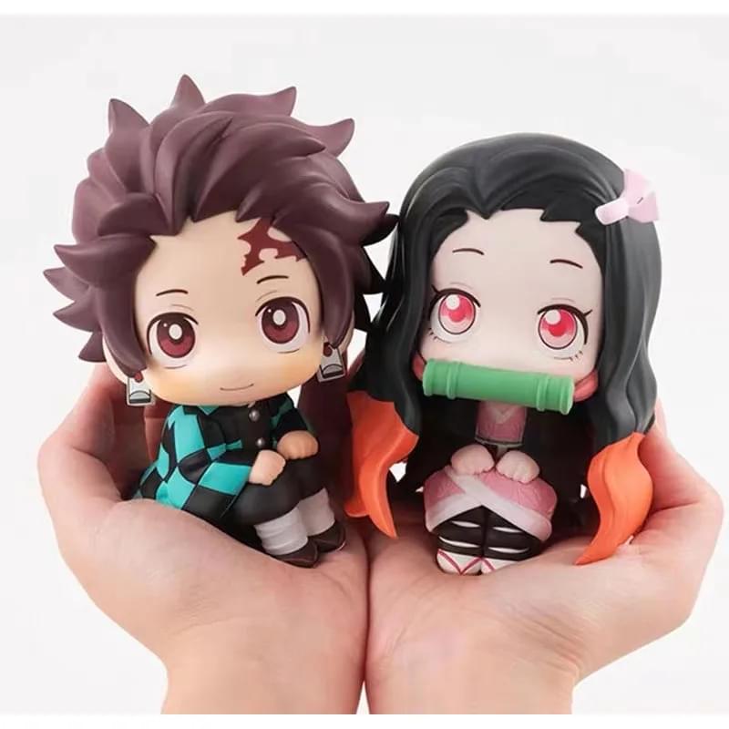 Figurine Tanjirou et Nezuko Demon Slayer