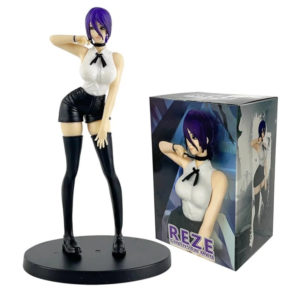 Figurine Reze 19 cm – Chainsaw Man | Statue PVC Anime Réaliste & Détaillée